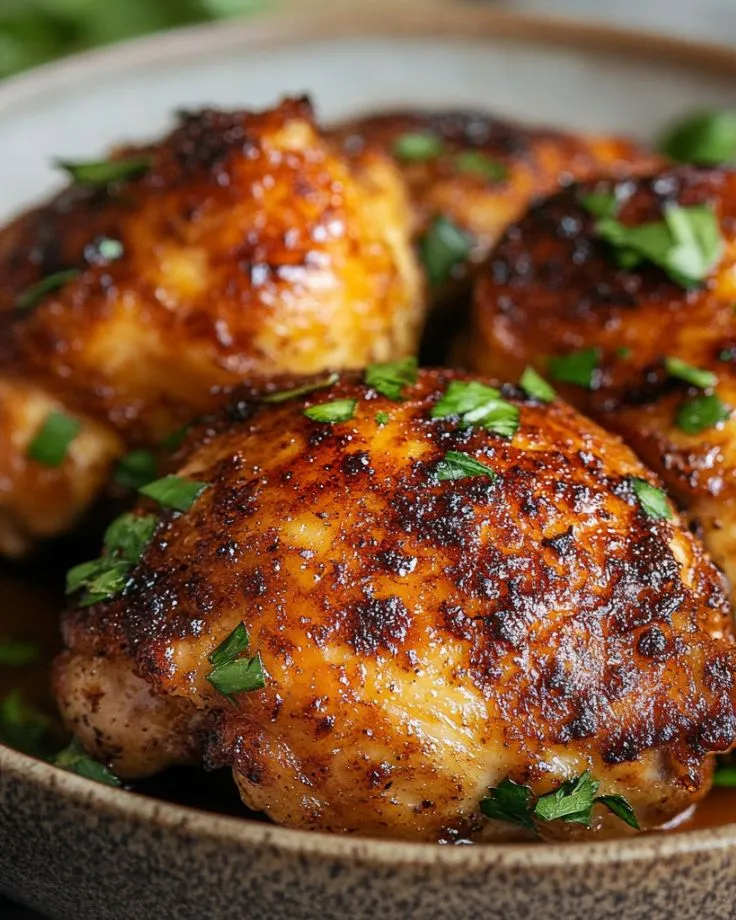 Baked Boneless Chicken Thighs 4-min