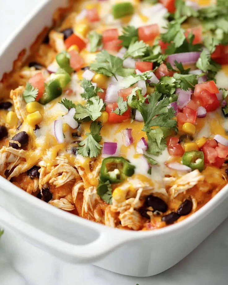 Chicken Burrito Casserole 4,