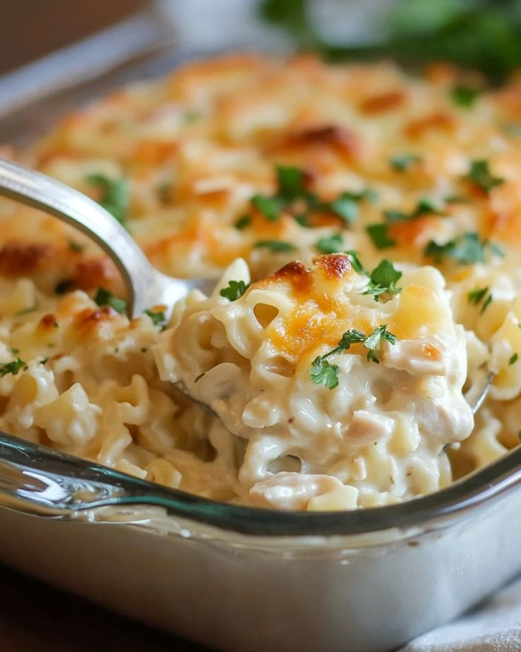 Creamy Chicken Noodle Casserole