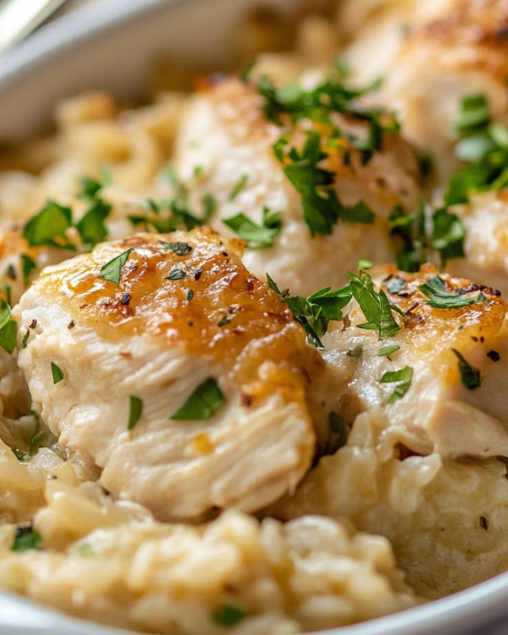 Easy-4-Ingredient-Chicken-Rice-Casserole-1