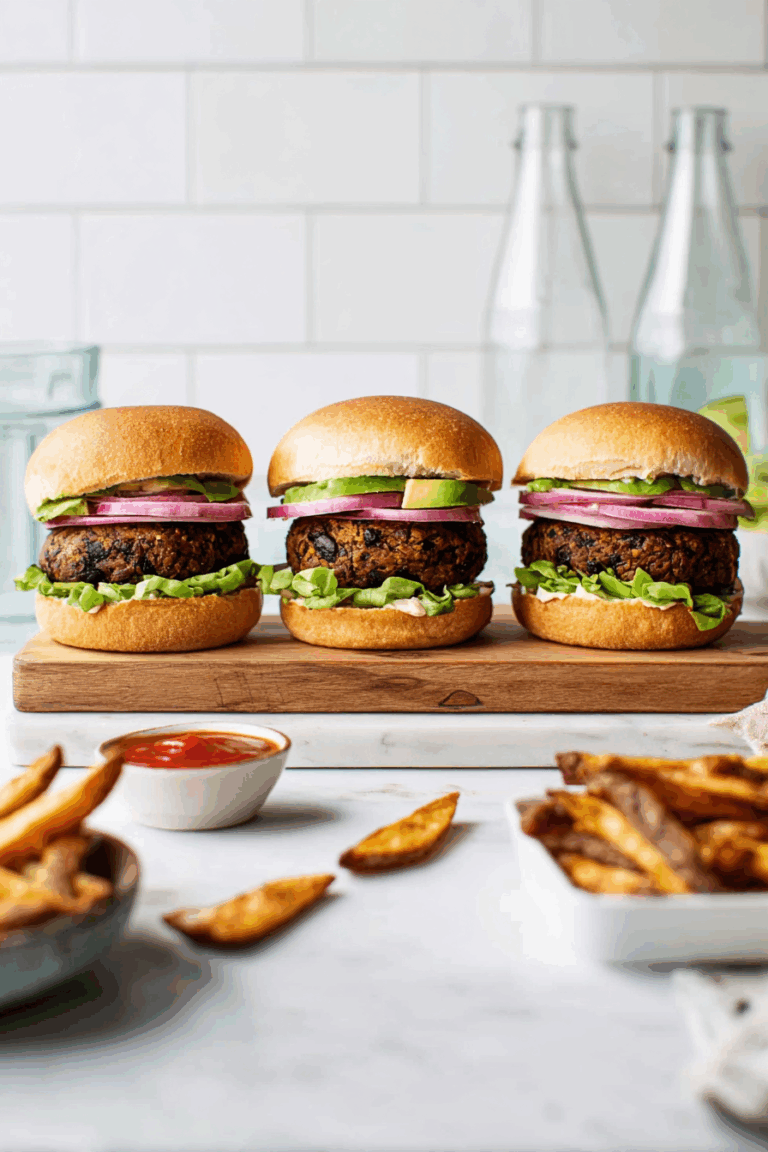 Best Smoky Walnut-Mushroom Veggie Burgers 1