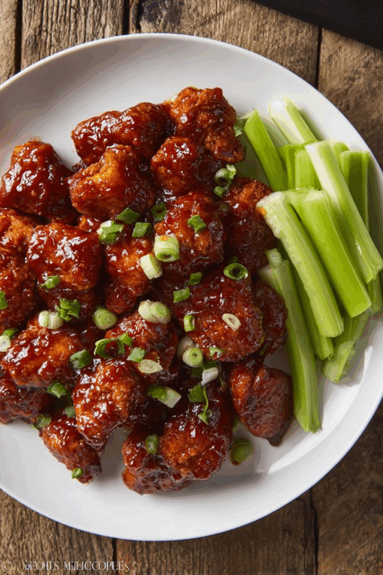 Delicious Baked Honey BBQ Chicken Bites 2