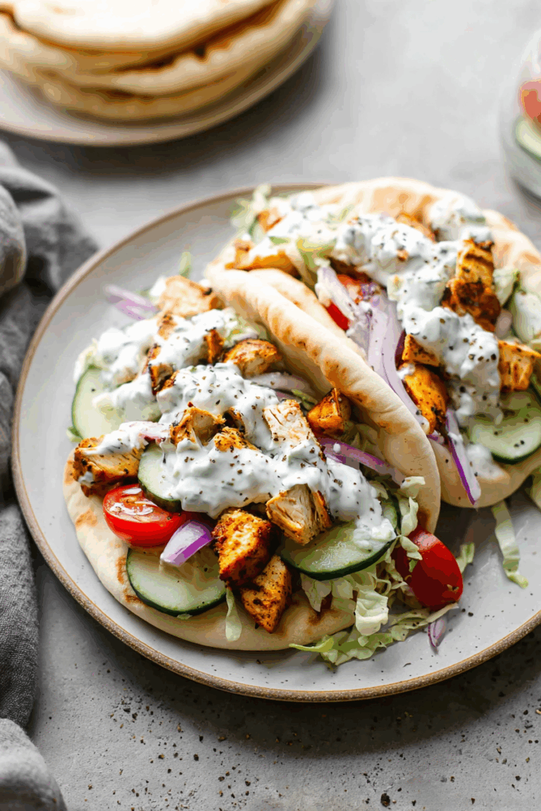Easy Chicken Gyros Recipe 1