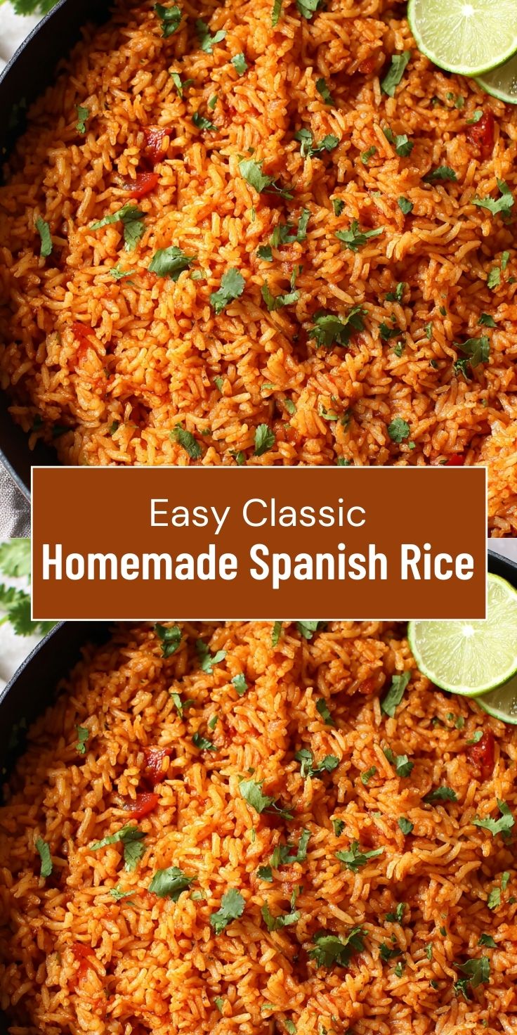 Easy Classic Homemade Spanish Rice – savorandnest.com