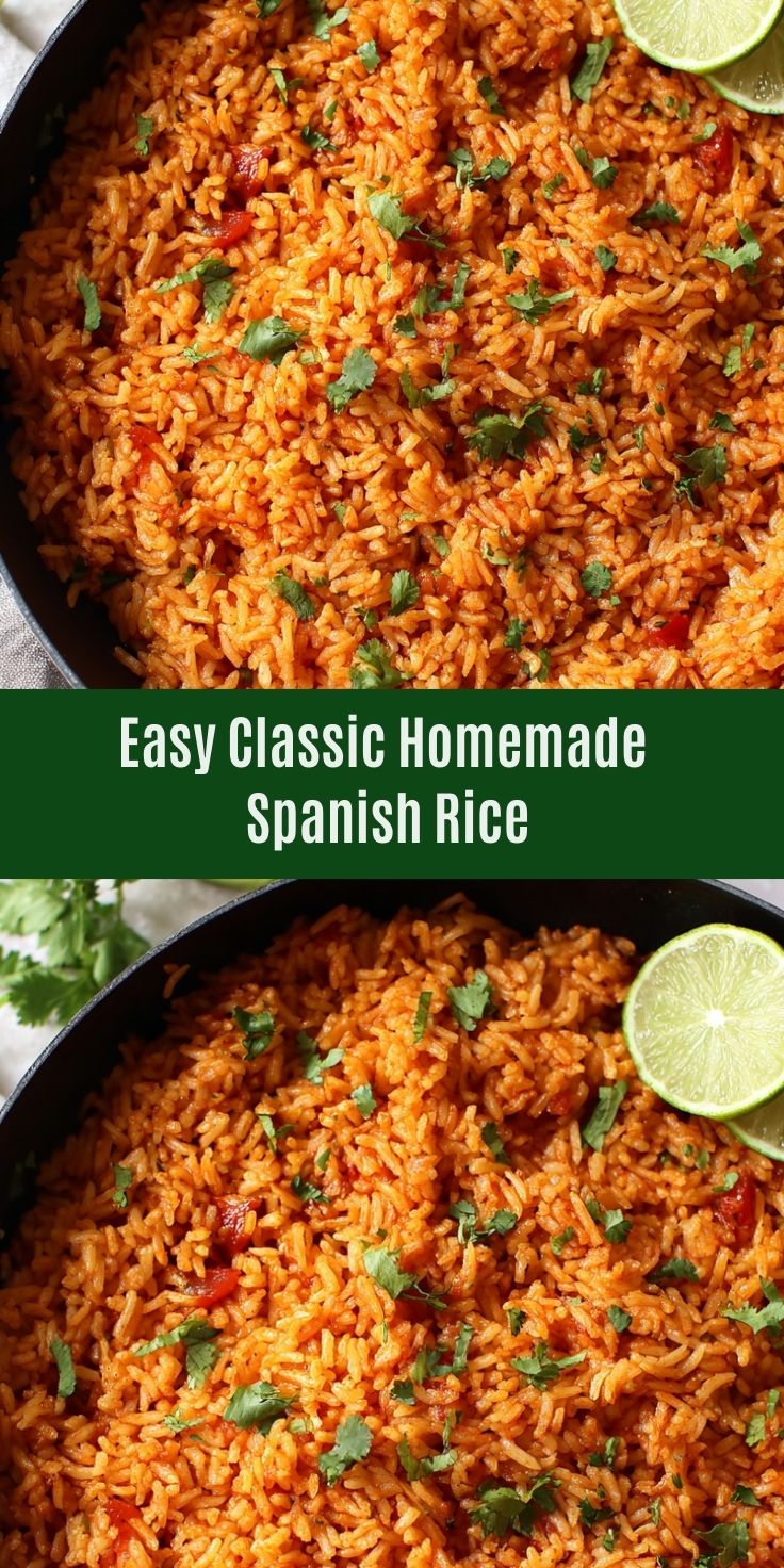 Classic Spanish Rice Easy Classic Homemade Spanish Rice – savorandnest.com
