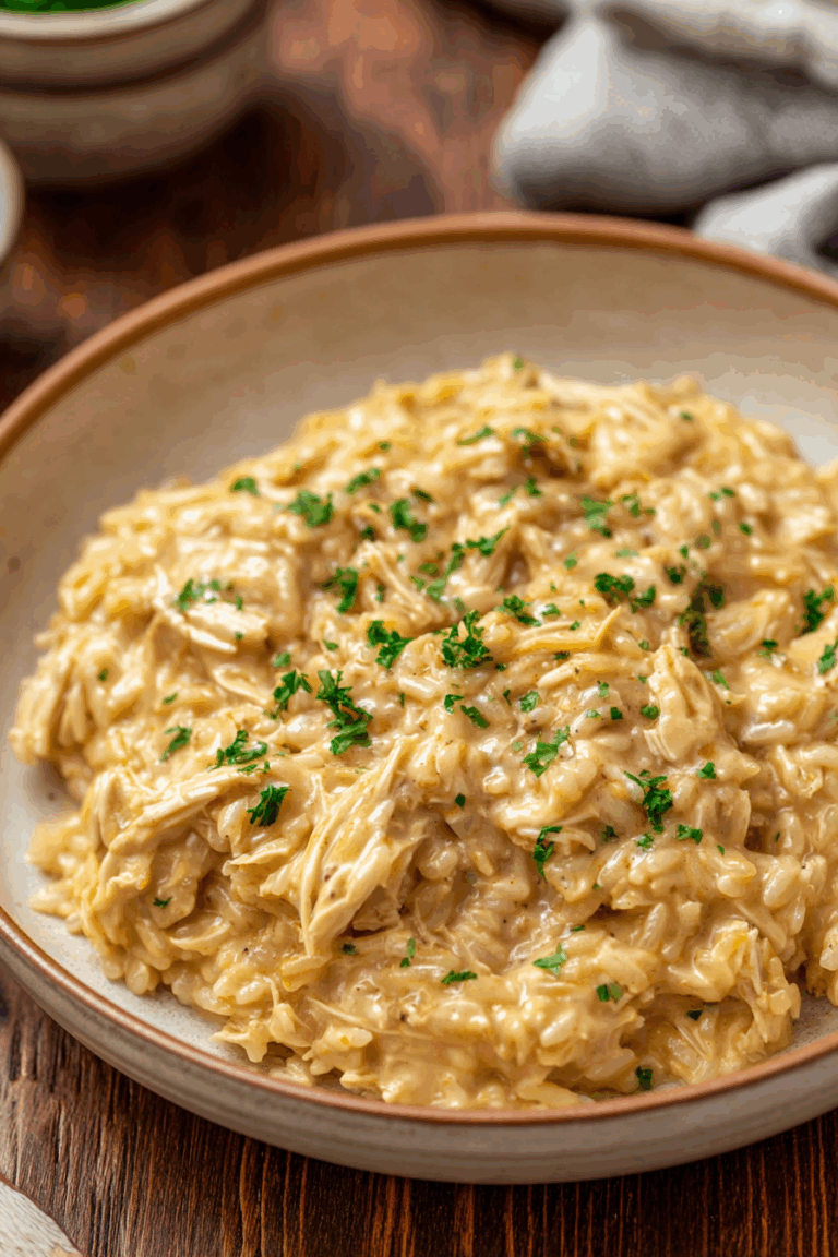 Easy Creamy Chicken & Rice Bake 2