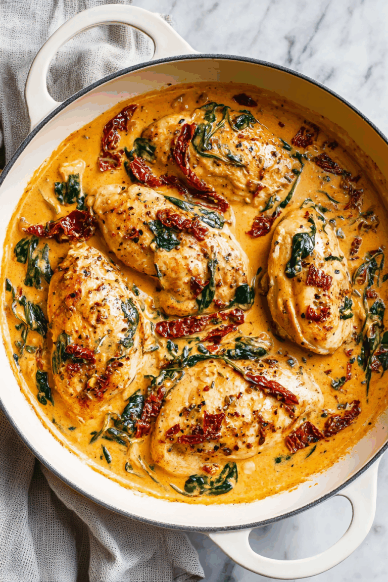 Easy Creamy Tuscan-Style Chicken Recipe 1