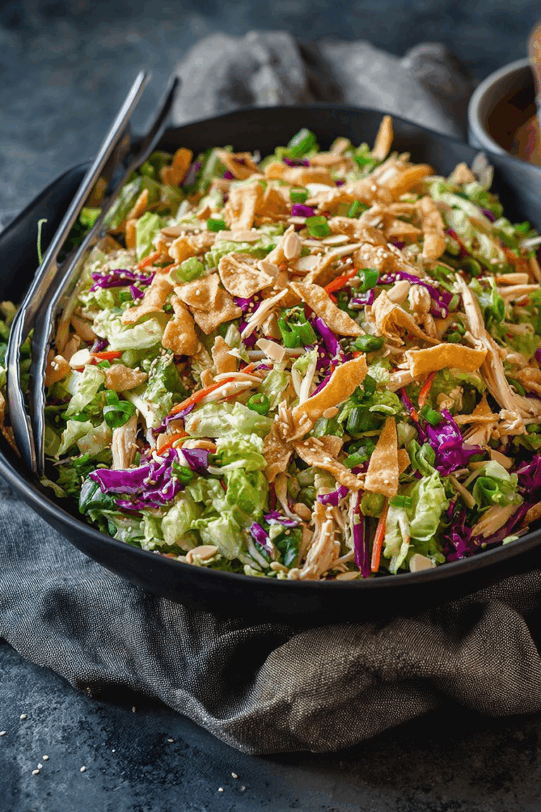 Easy Delicious Chinese Chicken Salad 1