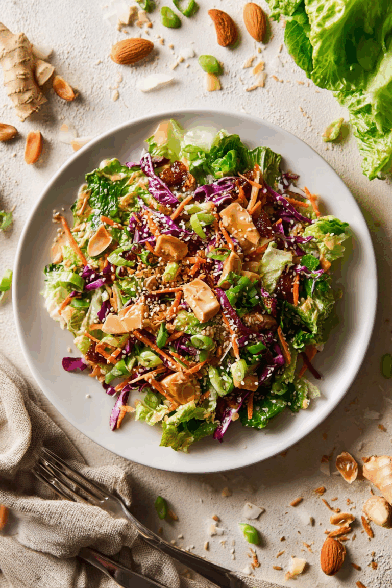 Fast Delicious Chinese Chicken Salad with Dates 1