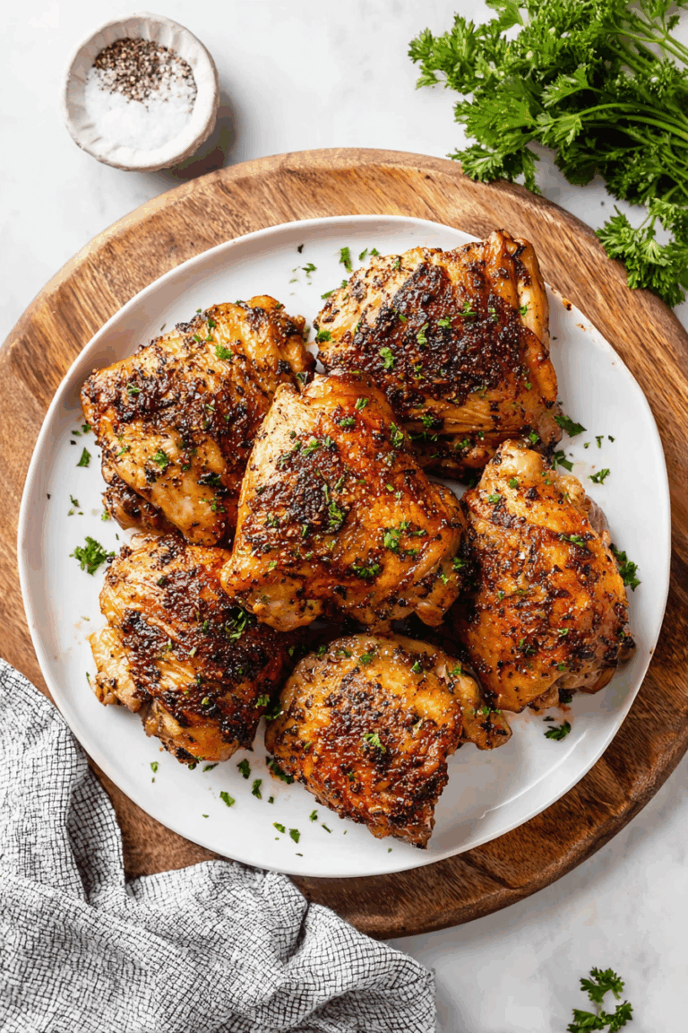 Savory Oven-Roasted Chicken Thighs 1