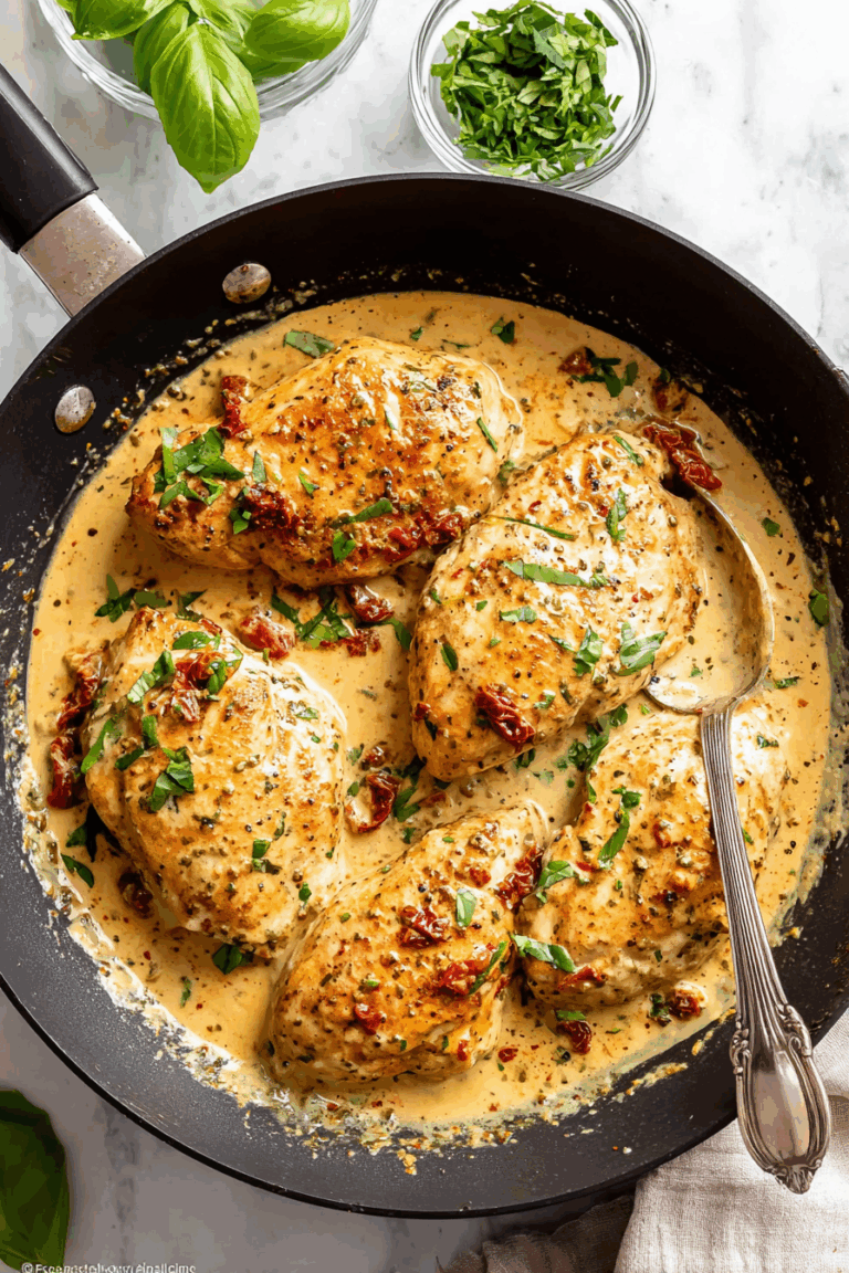 Simple And Fast Marry Me Chicken Dinner Recipe 1