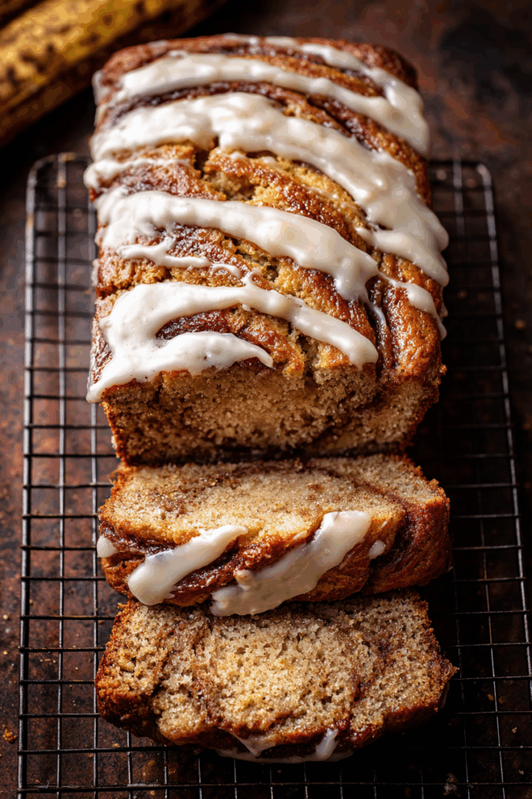 The Best Cinnamon Swirl Banana Bread 1