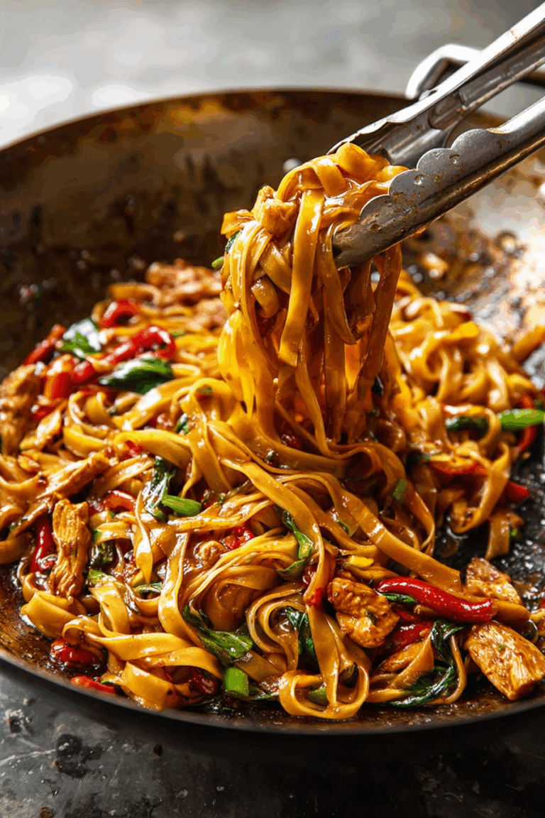 The Perfect Drunken Noodles (Pad Kee Mao–Inspired) 3