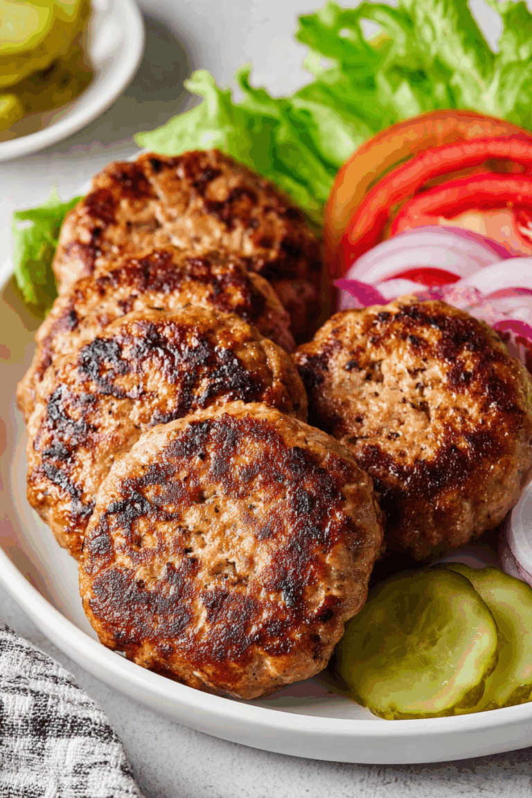 The Perfect Juicy Homemade Turkey Burgers 1