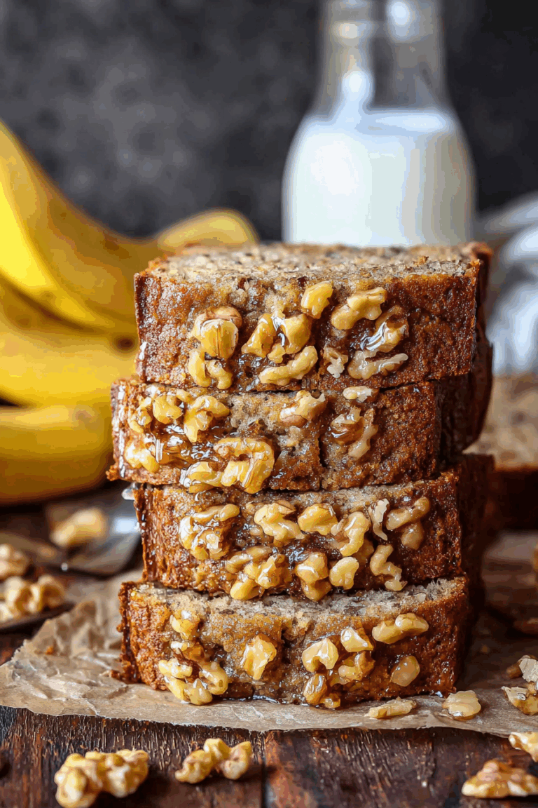 Yummy Banana Nut Bread (Starbucks-Inspired ) 6