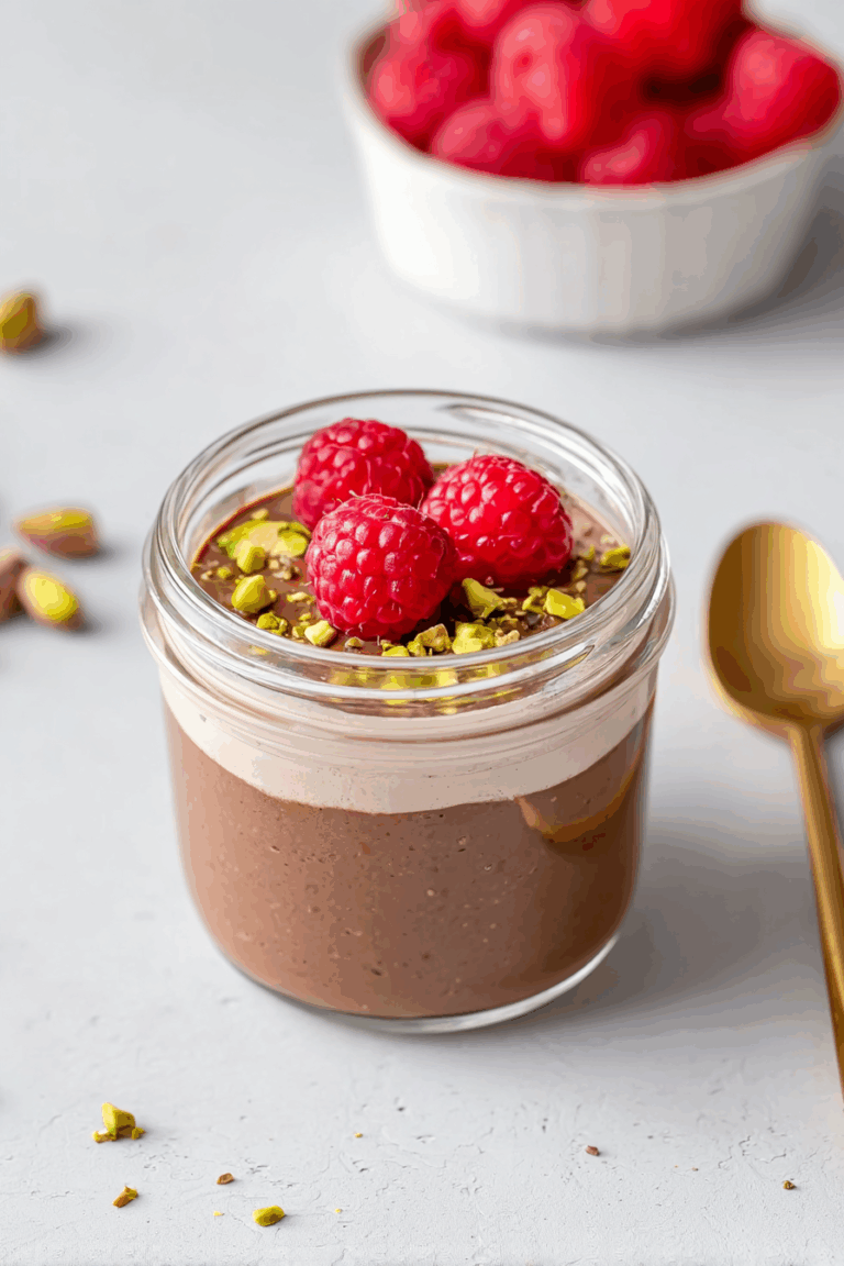 Creamy Cacao Chia Pudding 1