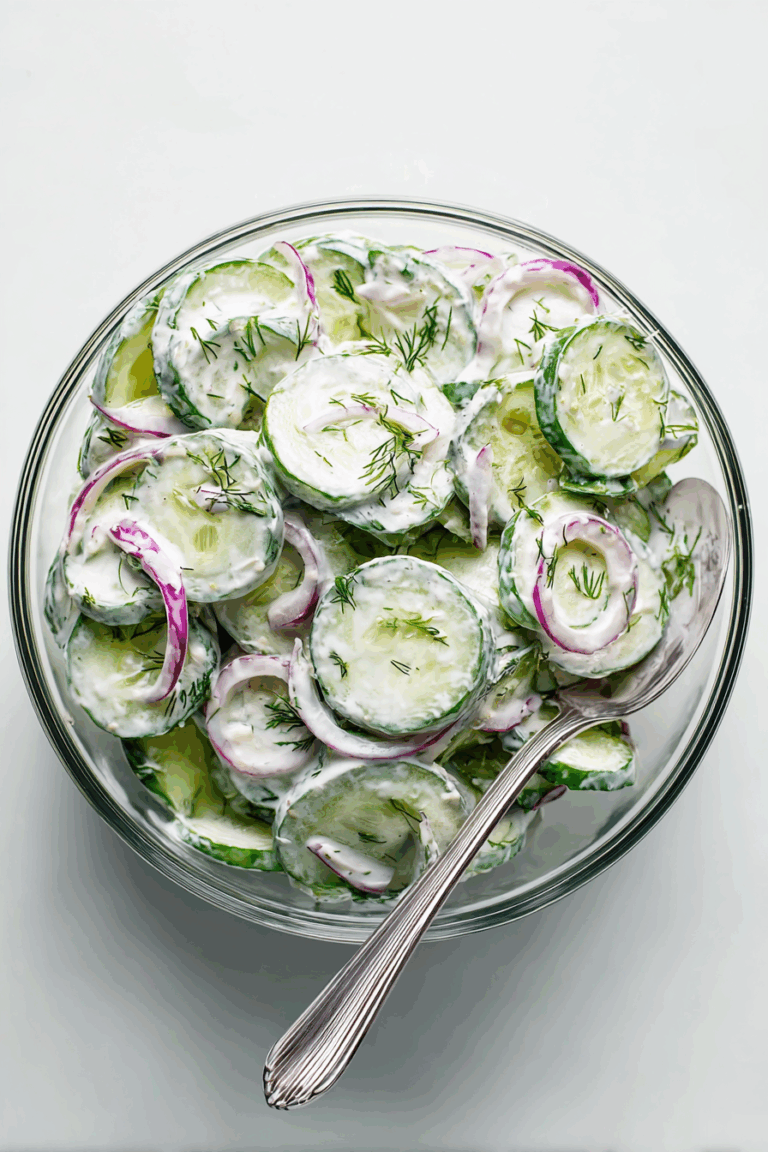 Creamy Cucumber Salad Recipe 2