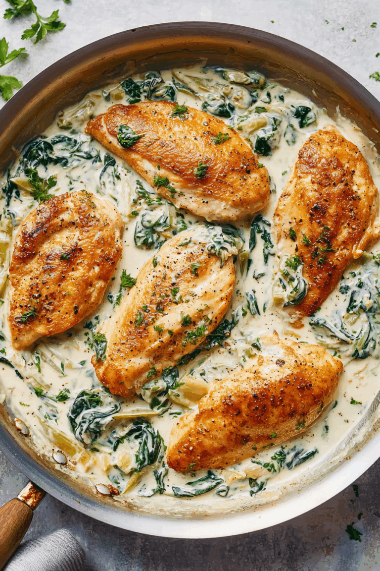 Creamy Spinach Artichoke Chicken 1