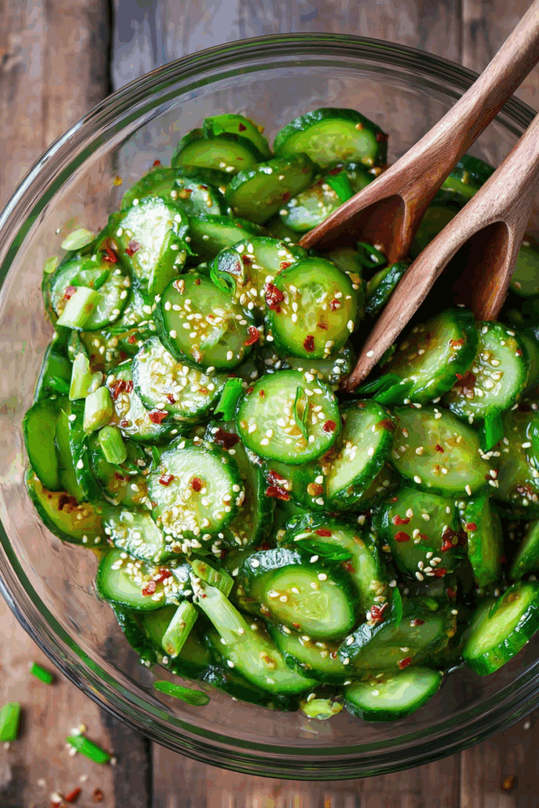 Crisp Asian-Style Cucumber Salad 2