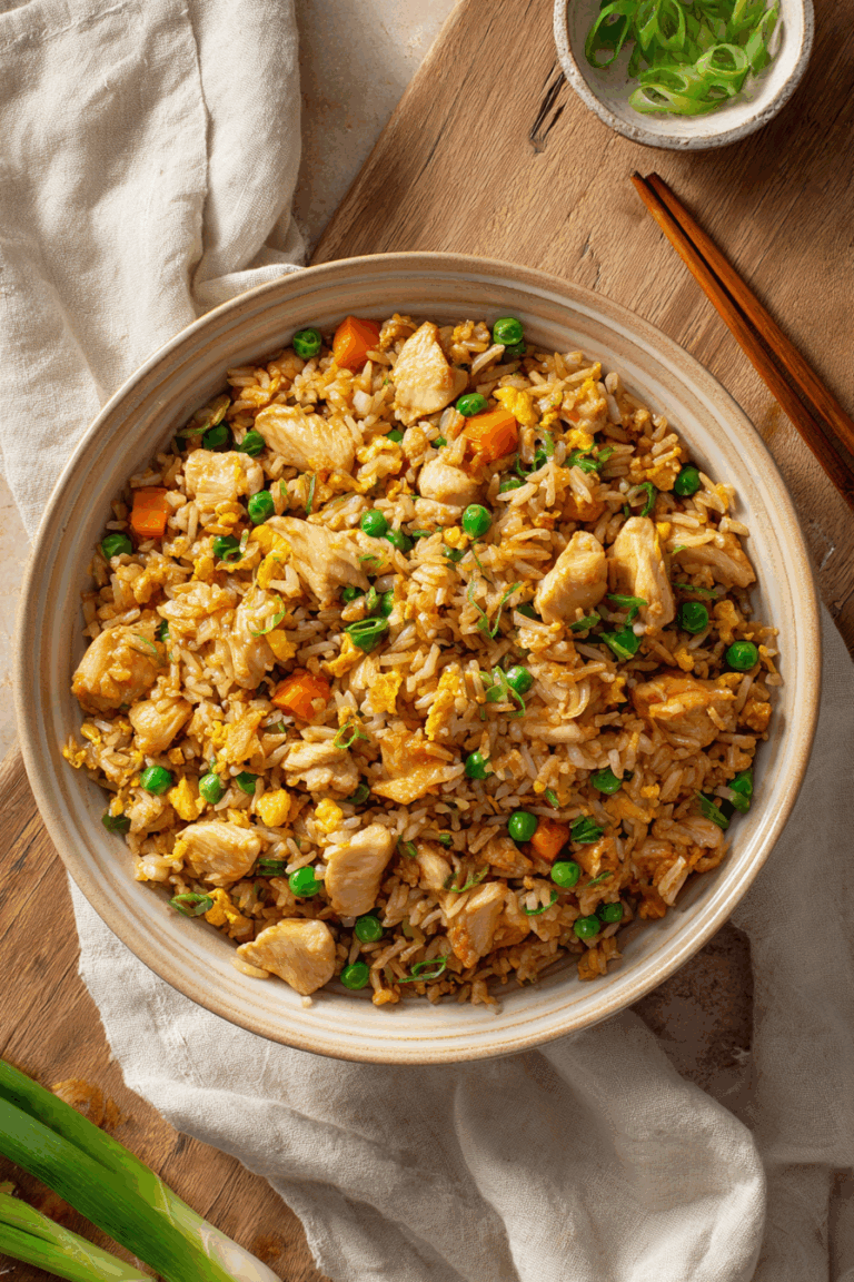 Easy Chicken Fried Rice (Takeout-Style at Home) 6