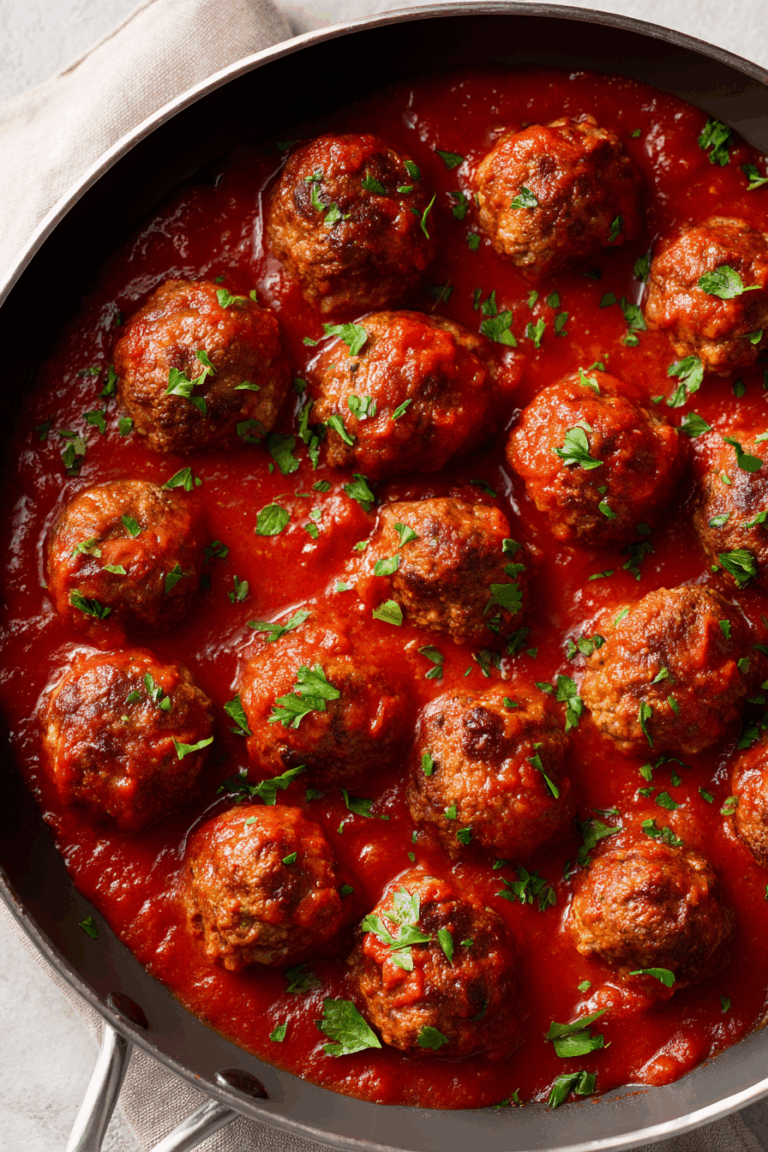Easy Classic Italian-Style Meatballs 11