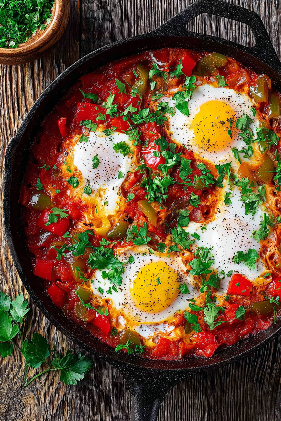 Easy One-Pan Shakshuka with Fresh Herbs 5