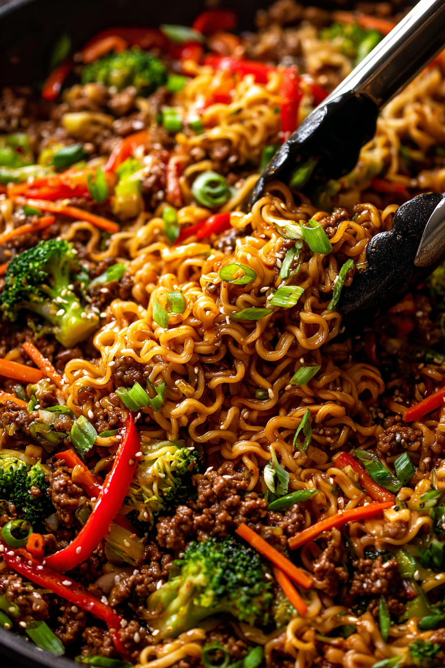 How To Make The Best Ground Beef Ramen 5