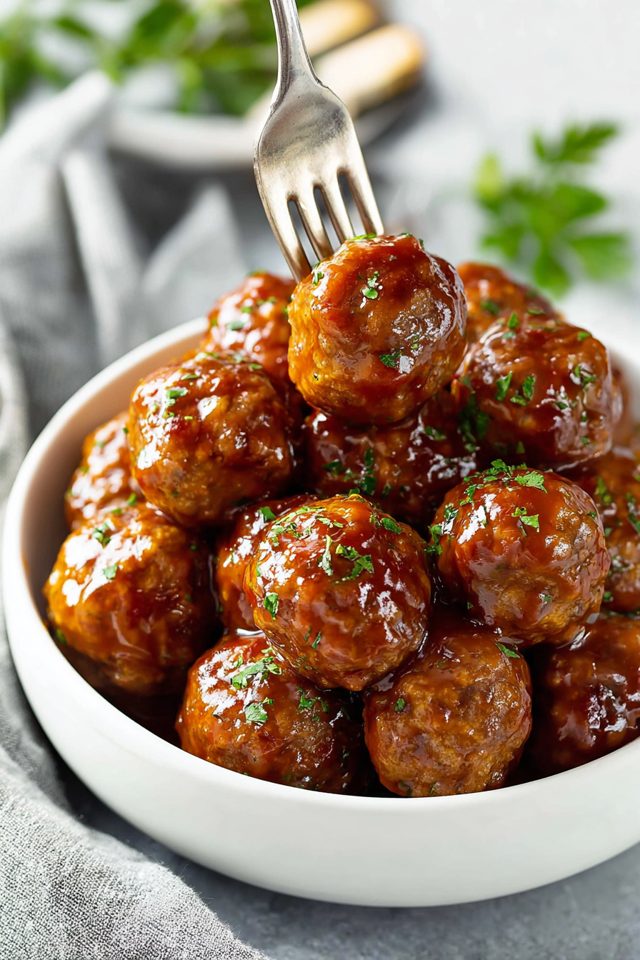 The Best Sweet & Sour Crock Pot Meatballs 6