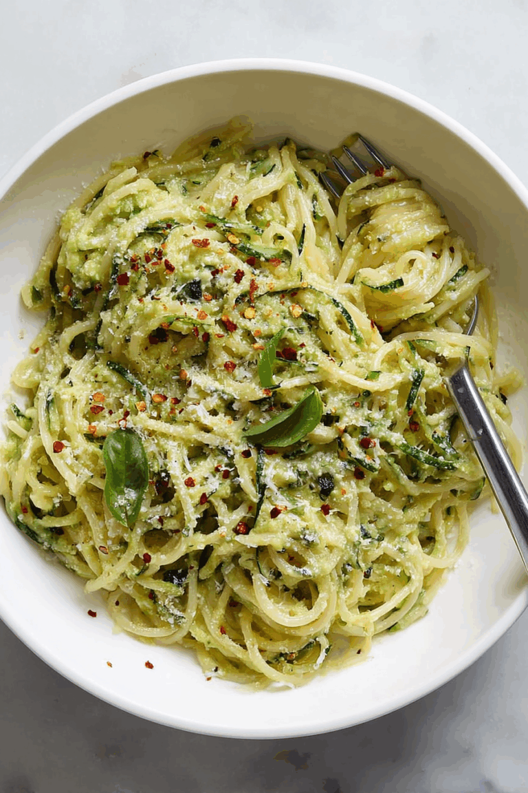 The Best Zucchini Butter Spaghetti Recipe 6