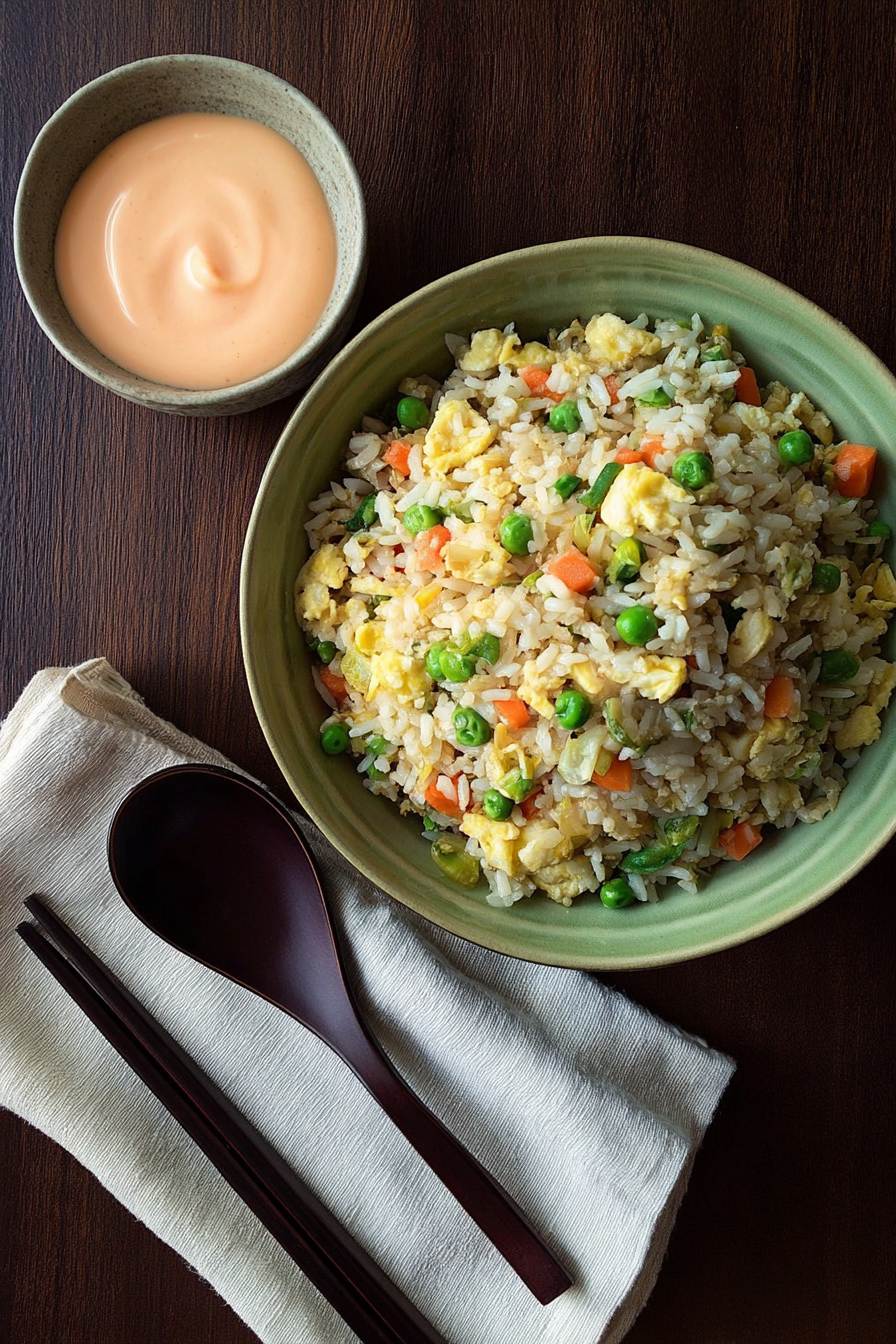 The Perfect Hibachi-Style Fried Rice with Yum Yum Sauce 5