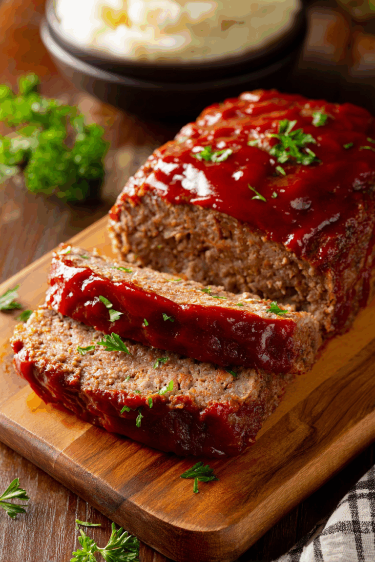 How To Make Classic Homemade Meatloaf 5