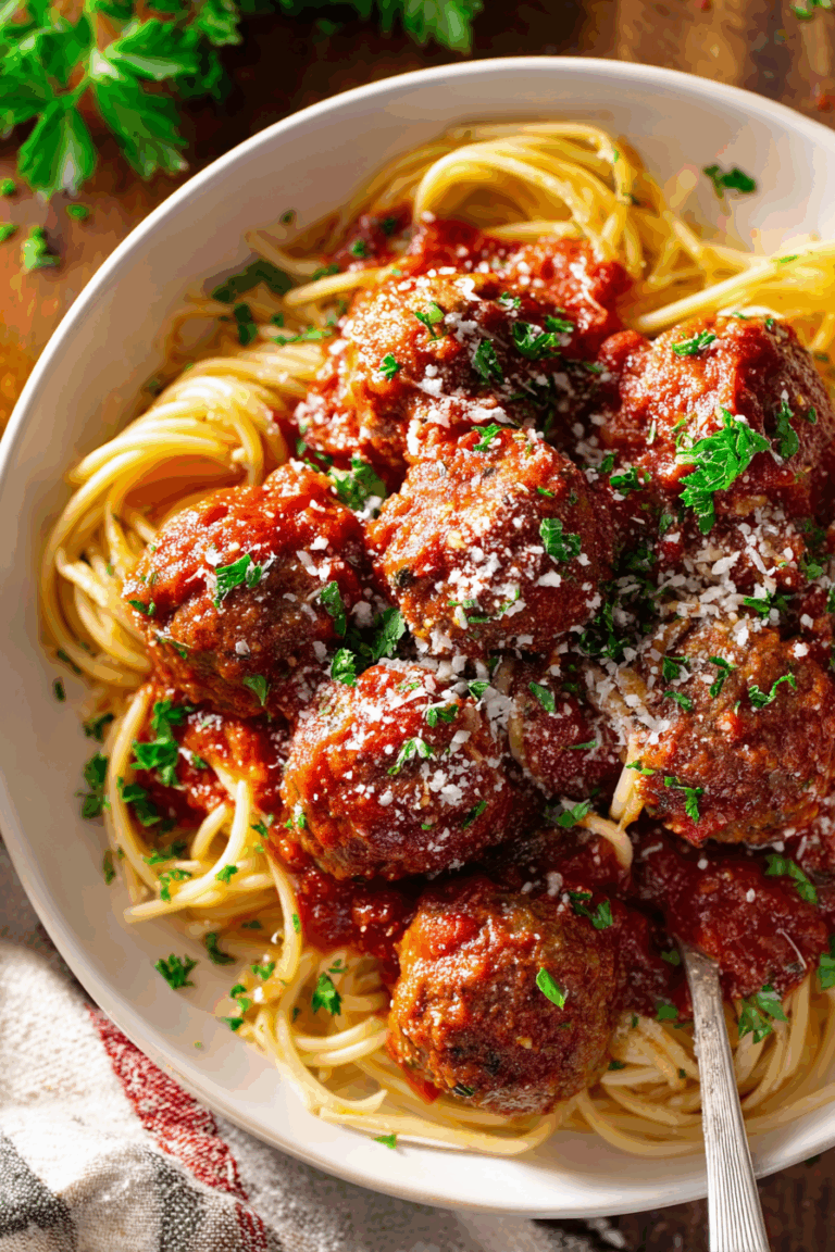 Italian-Style Meatballs with Homemade Tomato Sauce 1