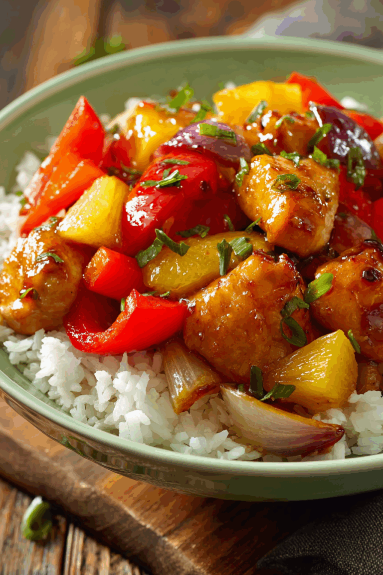 Sheet Pan Hawaiian Chicken Dinner Recipe 3