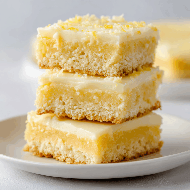 30 Minutes Easy Lemon Brownies Recipe 5