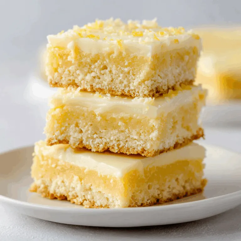 30 Minutes Easy Lemon Brownies Recipe 5