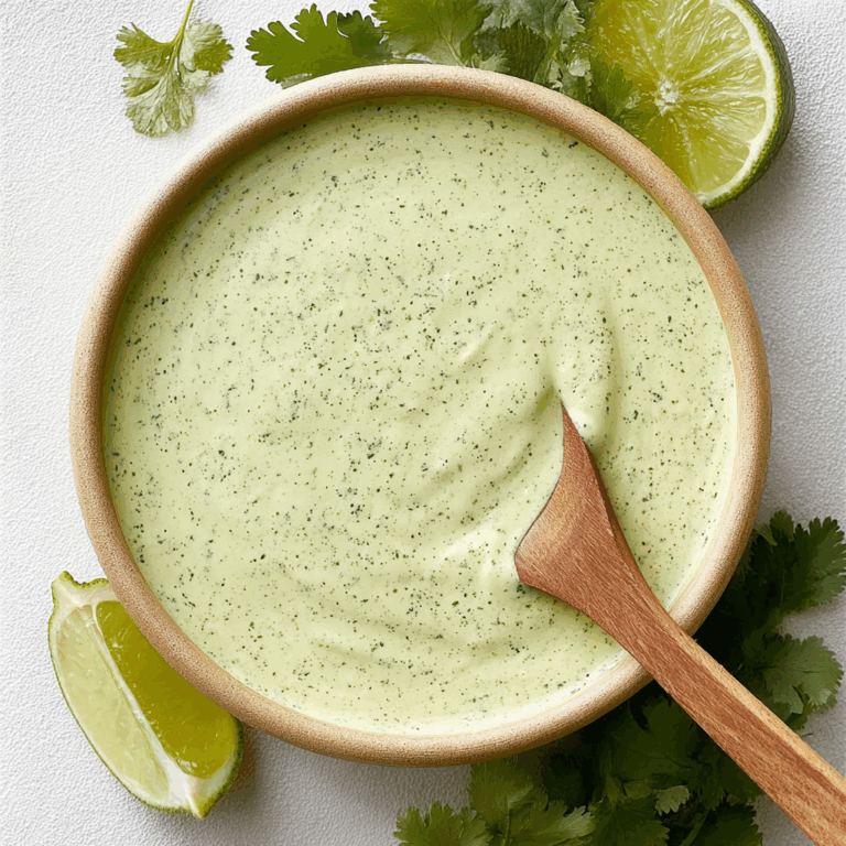 Creamy Tomatillo Ranch Dressing (Cafe-Style Copycat) 6