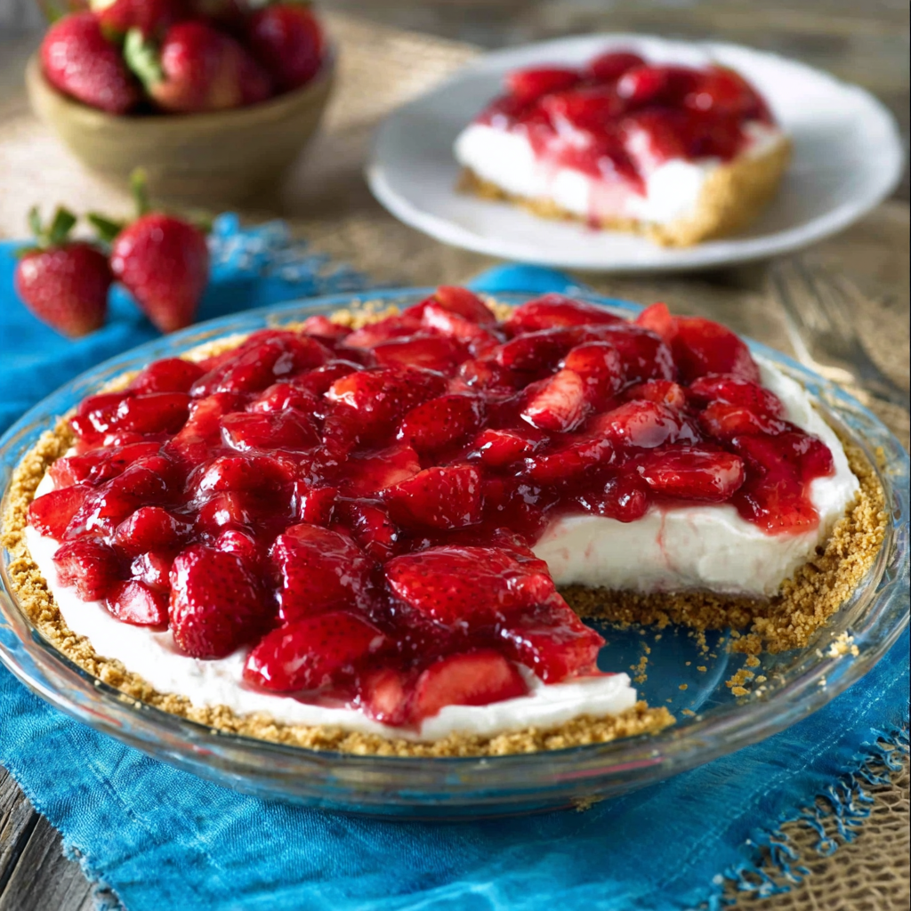 The Perfect Strawberry Cream Cheese Pie 7