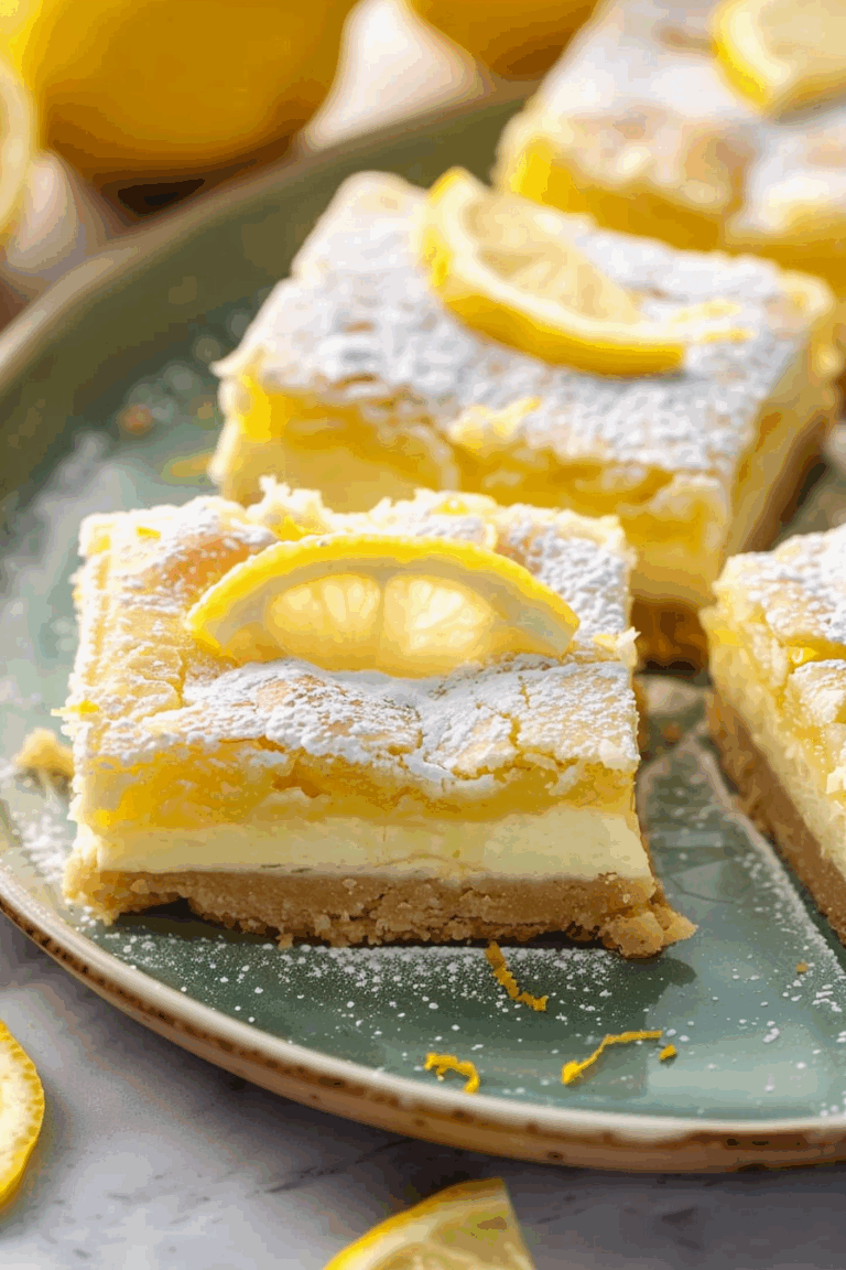 The Best Cream Cheese Lemon Bars 2