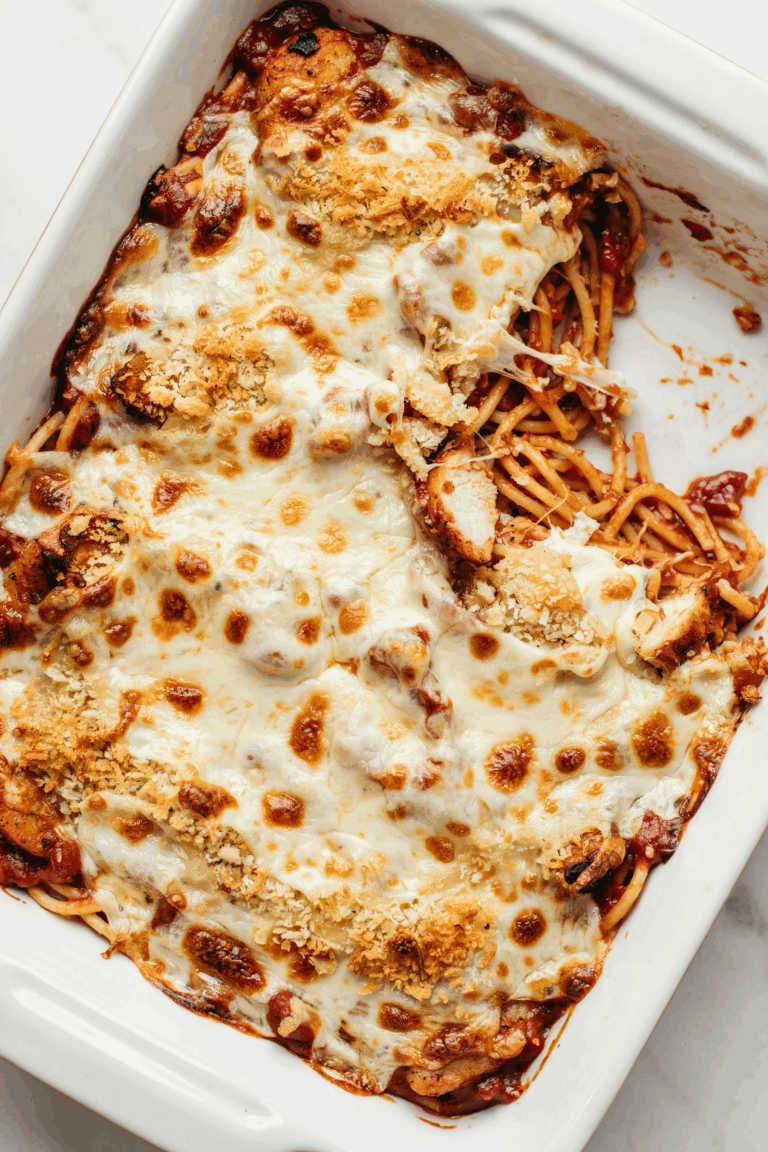 Dump and Bake Chicken Parmesan 7