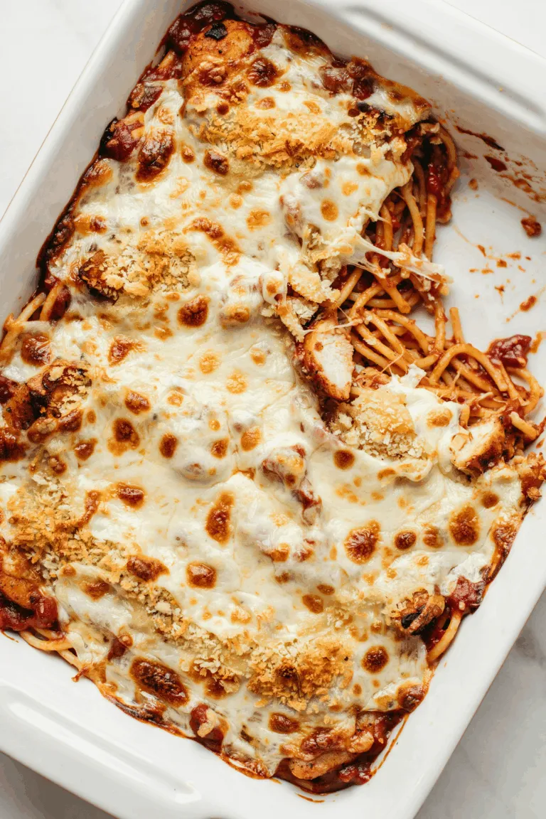 Dump and Bake Chicken Parmesan 7
