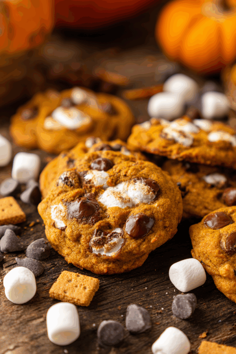22 Minutes Pumpkin S’mores Cookies Recipe 4