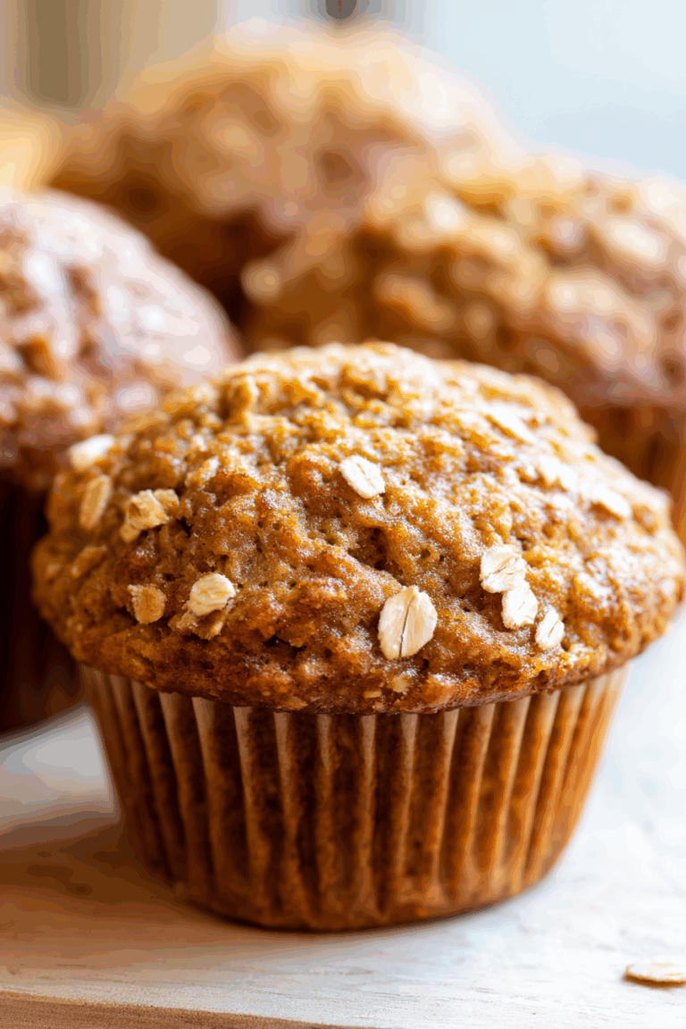 Banana Oatmeal Muffins 13