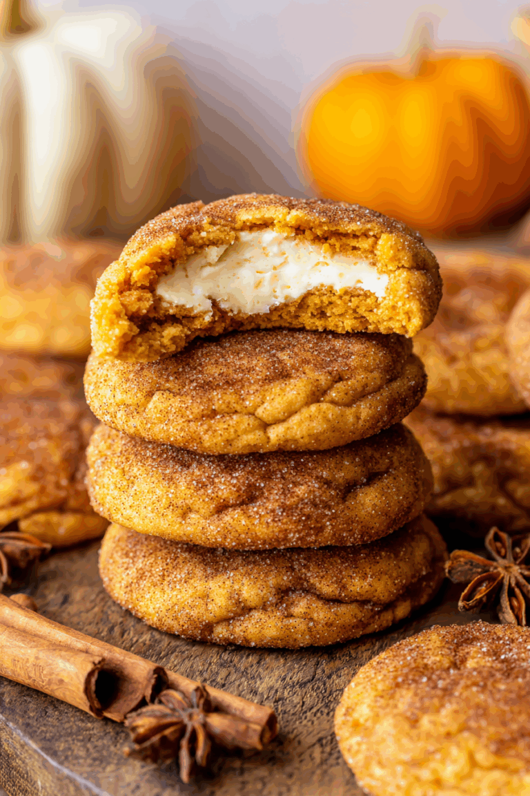 Chewy Pumpkin Cheesecake Cookies 2