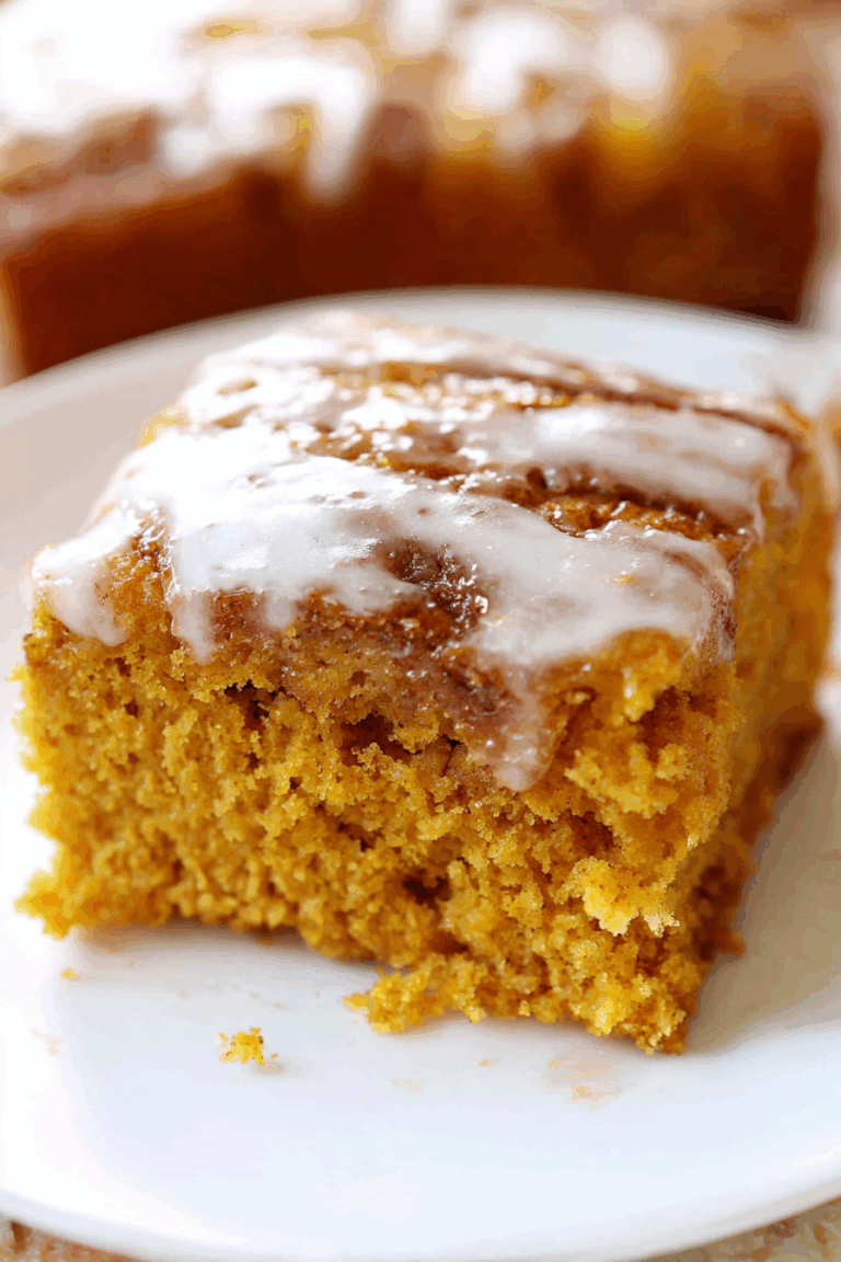 Easiest Pumpkin Honey Bun Cake 1