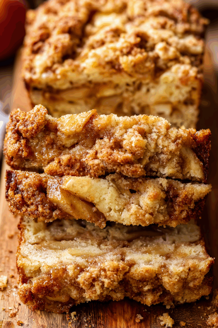 Easy Apple Cinnamon Bread 5