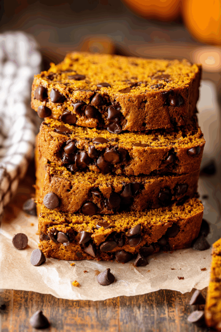 Moist Pumpkin Bread With Chocolate Chips 4