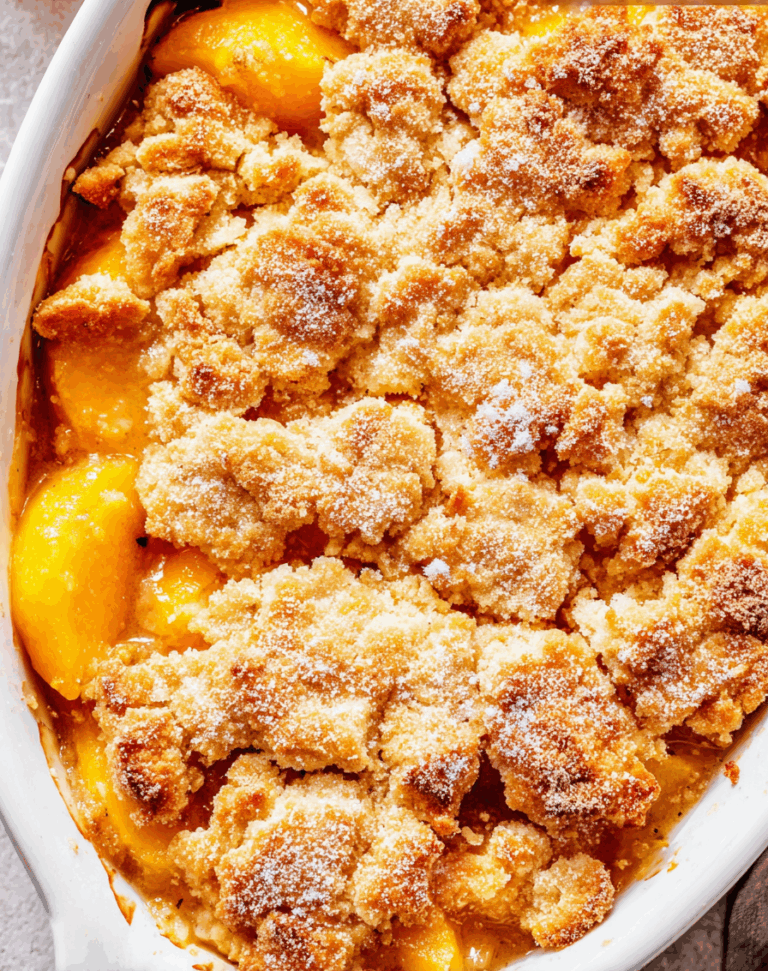Peach Cobbler 4