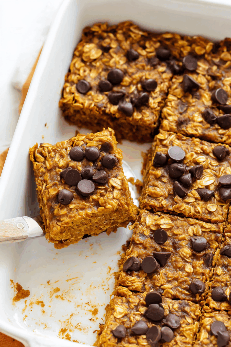 Pumpkin Baked Oatmeal 4