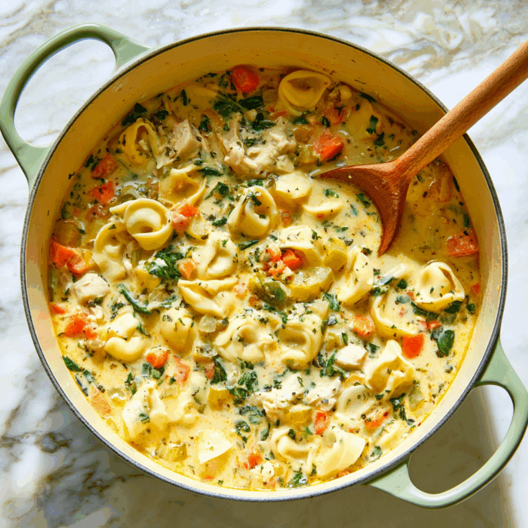 The Best Chicken Tortellini Soup 2