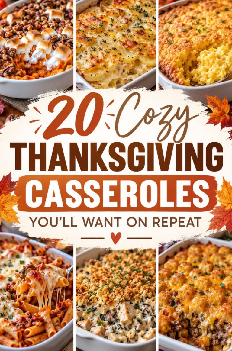 20 Cozy Thanksgiving Casseroles You’ll Want on Repeat